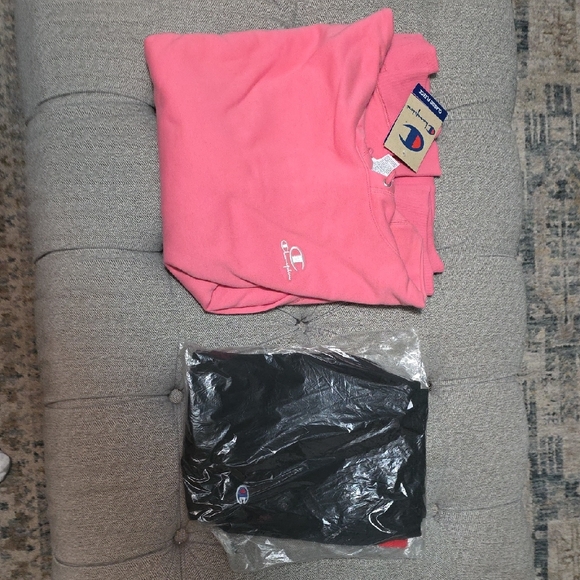 Champion Pink and Black Sweatshirt Set - Picture 1 of 5